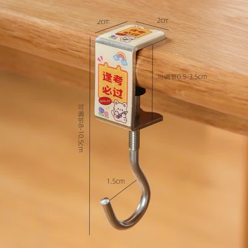 Móc Inox Gắn Cạnh Bàn, Móc Treo Mép Bàn