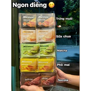 Bánh xốp cuộn MACIMIMI 12 chiếc 5 vị siêu ngon ít ngọt