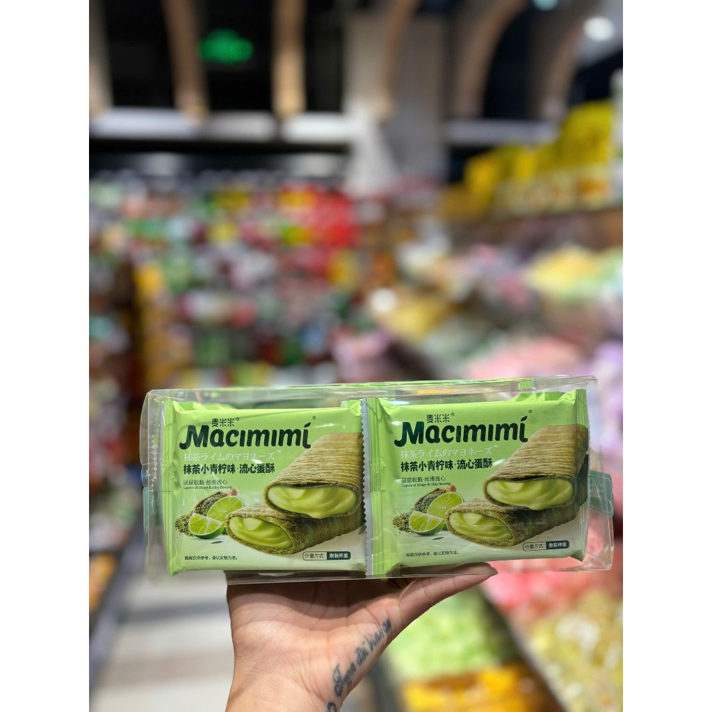 Bánh xốp cuộn MACIMIMI 12 chiếc 5 vị siêu ngon ít ngọt