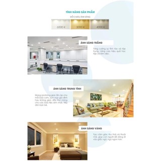 Đèn Âm Trần Downlight Liền Nguồn 7W/9W Phi 90 – Đèn LED DOB Đế Gang Đúc Ánh Sáng 3 Màu, BH 2 Năm