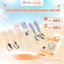 Set Đũa Thìa Ăn Dặm Inox Hàn Quốc An Toàn, Xinh Xắn, Dễ Cầm Cho Bé Từ 2-6 Tuổi IQ KAO