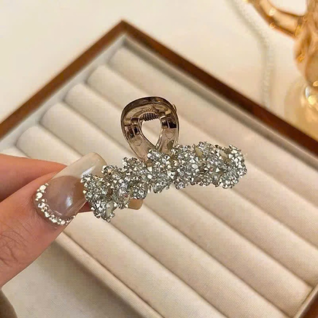 SET 4 KẸP TÓC CÀNG CUA MINI LẤP LÁNH BLING SIÊU XINH