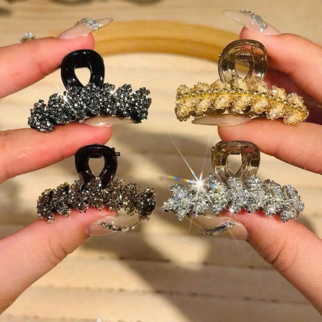SET 4 KẸP TÓC CÀNG CUA MINI LẤP LÁNH BLING SIÊU XINH