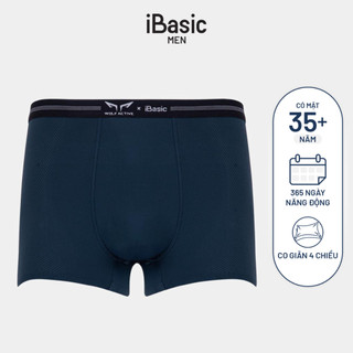 Quần lót nam Trunk thể thao Wolf Active x iBasic tập luyện airy thoáng khí co giãn PANM156