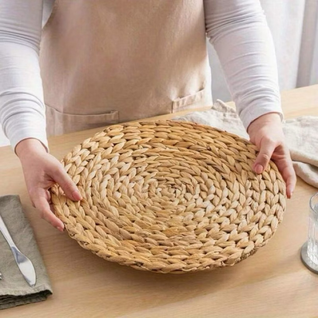 Lót cói , Lót lục bình lót bình hoa , lót ly , lót bàn ăn ,..