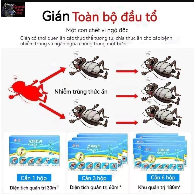 VIÊN DIỆT GIÁN SINH HỌC – HẾT GIÁN NHANH, AN TOÀN TUYỆT ĐỐI CHO GIA ĐÌNH Diệt Sạch Tổ Kiến 48h | An Toàn Nhà Có Bé