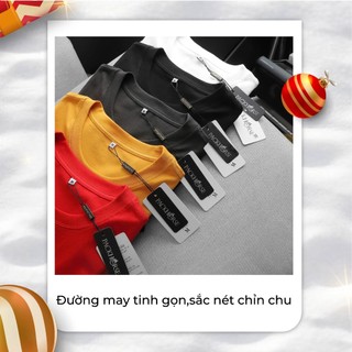 [HOT] Áo Thun Trơn Nam Đẹp 100% Cotton Lụa Loại 1 Co Giãn 4 Chiều, Siêu Mềm Mát, Unisex – Cổ Tròn Basic, Có Big Size