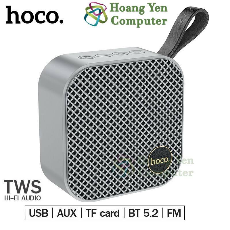 Loa Bluetooth Mini Hoco HC22 Chuẩn V5.2, TWS, Hỗ Trợ FM, USB | Chính Hãng – BH 12 Tháng – Hoàng Yến Computer