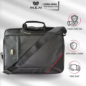 Cặp cầm tay đeo balo đeo chéo viền góc xéo đa chức năng màng PU vải không thấm M.E.N tiện nghi [GIÁ SỈ]
