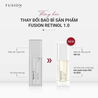 Tinh Chất Retinol Giảm Mụn & Cải Thiện Kết Cấu Da FUSION RETINOL 1.0 (30ml)