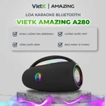Loa Bluetooth VietK A280 80W Chính Hãng – Bass Mạnh Cực Đã, Pin 8000mAh Siêu Trâu, Chống Nước IPX7, Loa Nghe Nhạc Ngoài — ảnh 1