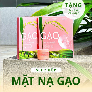 [TẶNG QUÀ] Mặt Nạ Gạo Hydrogel Mặt nạ tinh khiết Premium phiên bản cao cấp MOI COSMETICS Hồ Ngọc Hà