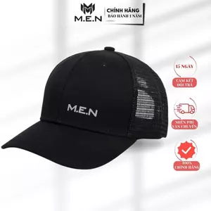 Nón lưỡi trai classic hiện đại chữ M.E.N có 6 miếng ghép đường may chỉ chắc chắn [RẺ TRONG THÁNG]