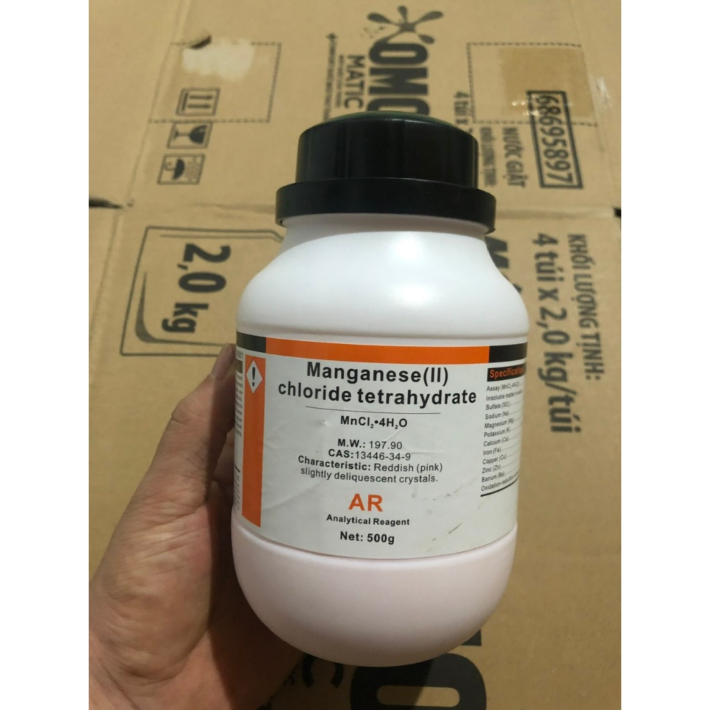 MnCl2.4H2O_MnCl2 Mangan(II) clorua_Manganese (II) Chloride tetrahydrate ...