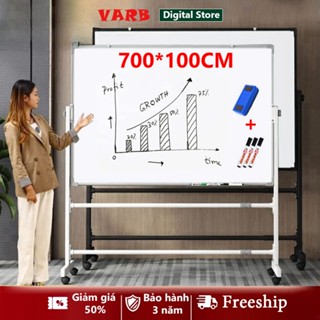 VARB Bảng từ trắng có chân di động 900x600MM nhôm Thích hợp cho lớp học, văn phòng và gia đình