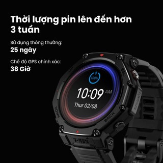 Đồng hồ thông minh Amazfit T-Rex 3 Pro | 48mm / 44mm | Viền Titanium Cấp Độ 5 | Bản Đồ Offline | GPS Chính Xác - BH 12th