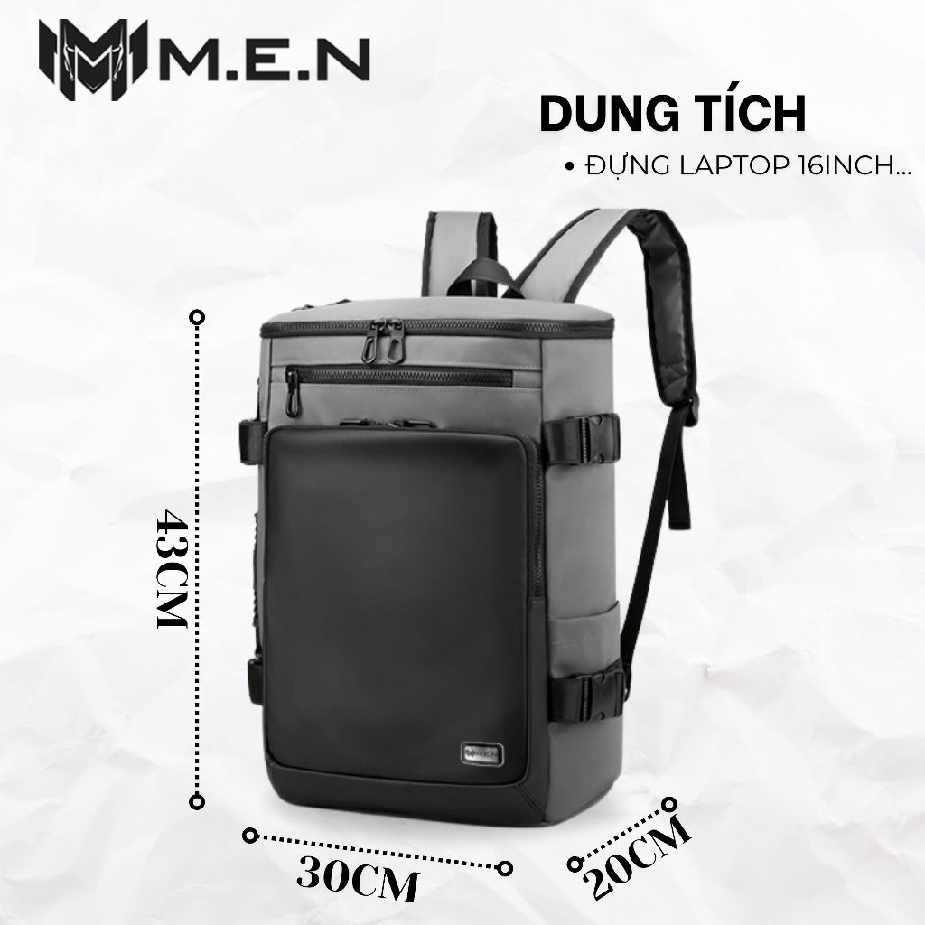 Balo unisex đa năng MenR7 fullđen cực ngầu đựng laptop 17 inch 9A Zone-B5 [HOT TREND]