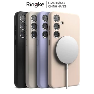 Ốp lưng Samsung Galaxy S24 (6.2") RINGKE Silicone Magnetic