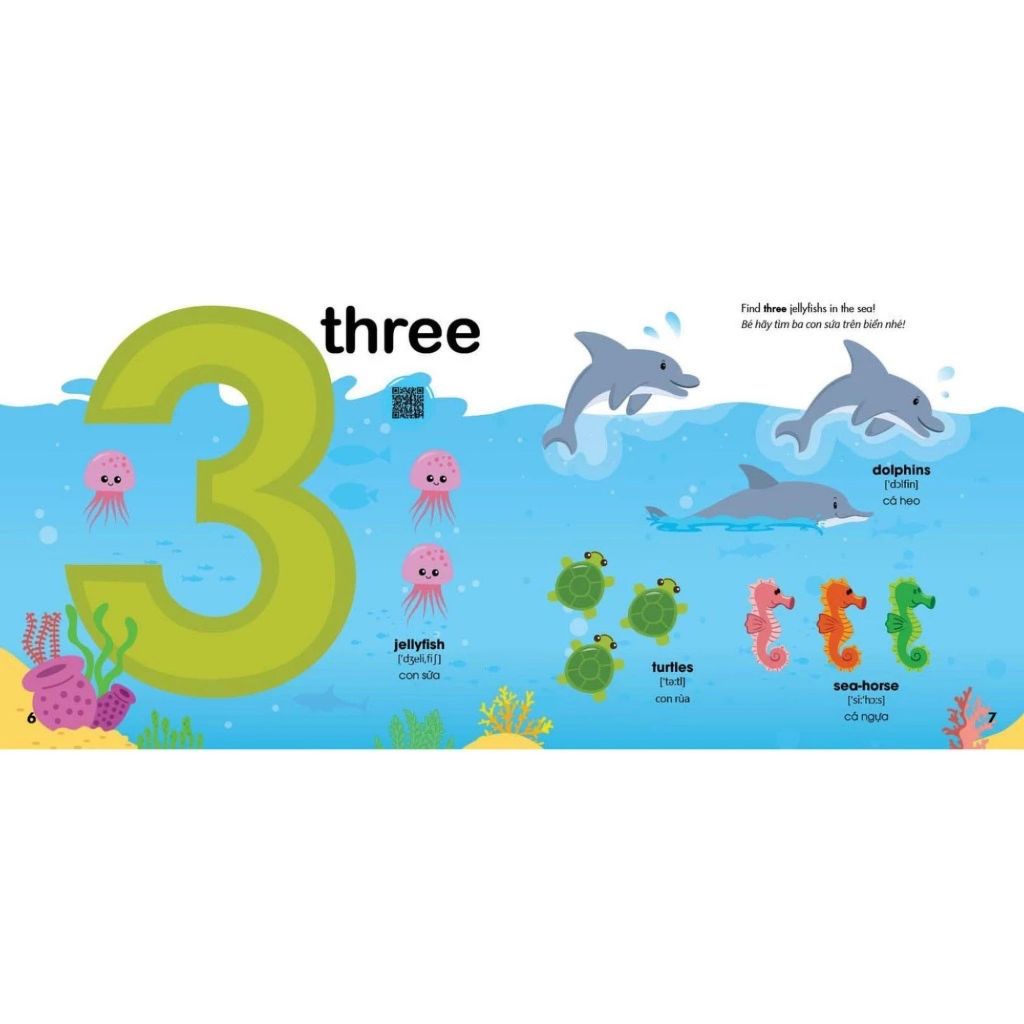 Sách - My First Counting Adventure - Cuộc Phiêu Lưu Với Số Đếm (Phiên bản âm thanh)