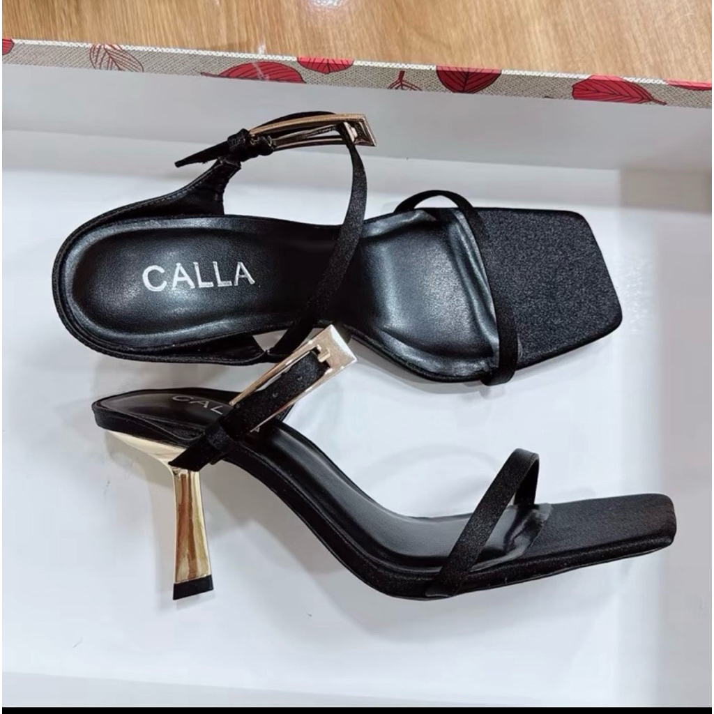 Sandal Đen Khoá Dài 5cm (DKD)