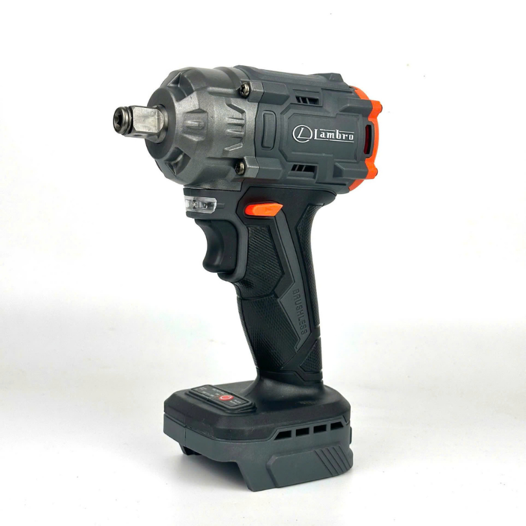 Thân Máy Siết Bulong LAMBRO LB360 Đầu 2 Trong 1 Động Cơ Không Chổi Than Lực Siết 360N.m Sử Dụng Chân Pin Phổ Thông 4Cm