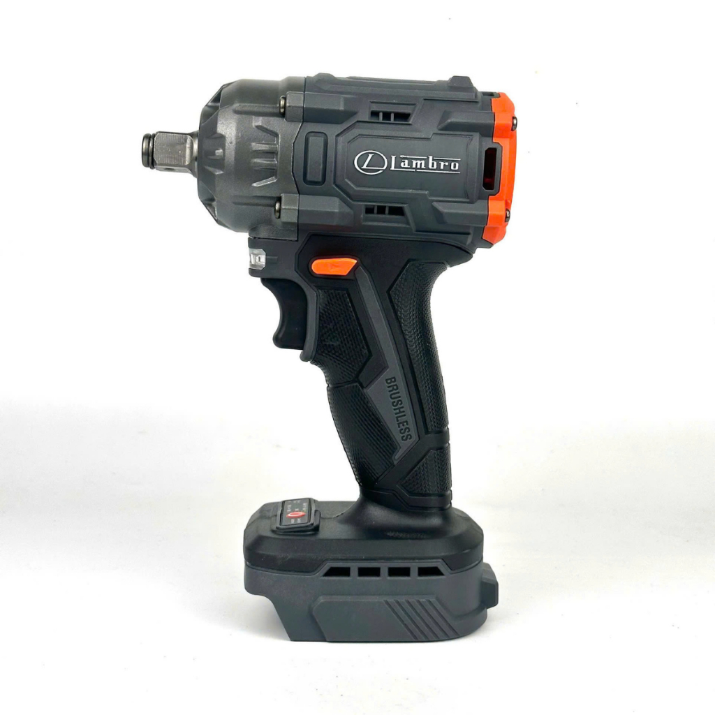 Thân Máy Siết Bulong LAMBRO LB360 Đầu 2 Trong 1 Động Cơ Không Chổi Than Lực Siết 360N.m Sử Dụng Chân Pin Phổ Thông 4Cm