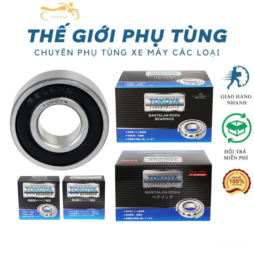 Bạc Đạn ( Vòng Bi) TOKOYA 6200, 6201, 6202, 6203, 6204 Hàng Cao Cấp