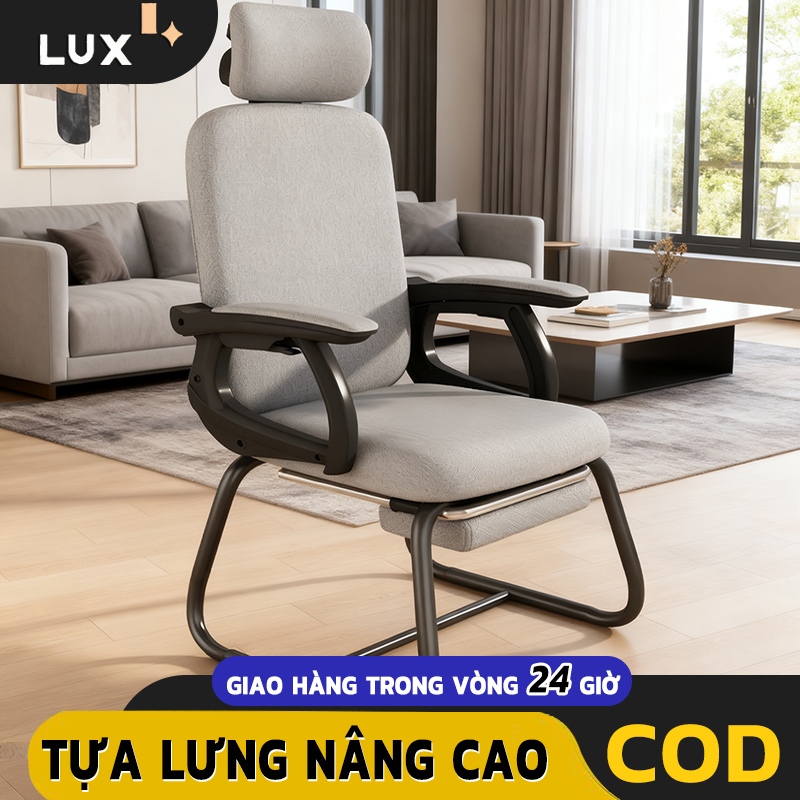LUX Ghế văn phòng, ghế game, kiểu dáng đẹp, ngồi lâu không mệt, chắc chắn và bền bỉ