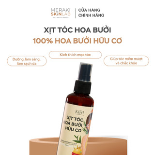 Xịt Kích thích mọc tóc Hoa Bưởi Hữu Cơ Mộc Ân Chắc Khoẻ Và Mọc Tóc Bổ sung tinh dầu hoa bưởi đậm đặc - 100ml