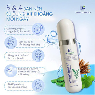 M4- Xịt khoáng cấp ẩm cao cấp Lkaori (Chính Hãng)