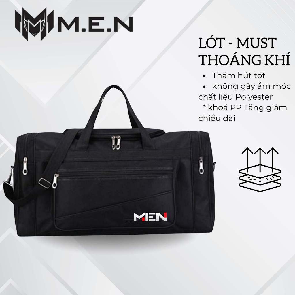 RẺ VÔ ĐỊCH Túi polyester trượt nước chống hút di lịch Sport Beslin 44cm M12 M.E.N  XÃ KHO hH1991