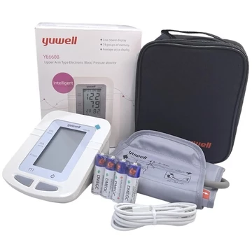 Máy đo huyết áp Yuwell YE660B, máy đo huyết áp điện tử tặng kèm túi đựng tiện lợi
