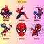 Bộ Hình In, Ủi Nhiệt Spider Man 05 - CP8 PET Sticker