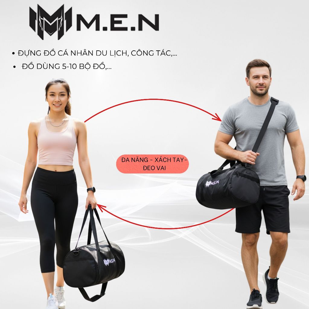 B3+KT1Túi men rộng rãi dễ lấy đồ/xếp gọn nam nữ thê thao dã ngoại đa năng chống ướt M.E.N [RẺ VÔ ĐỊCH]