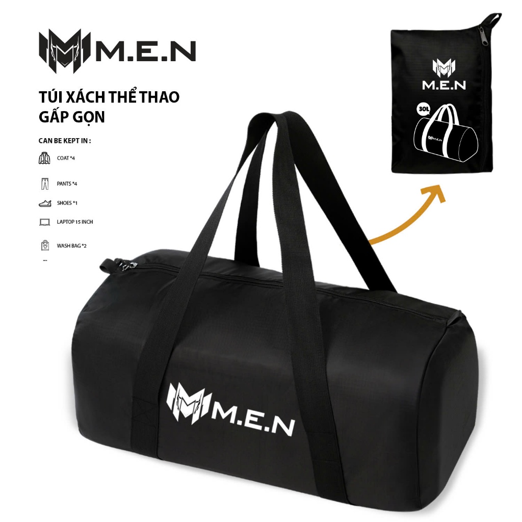B3+KT1Túi men rộng rãi dễ lấy đồ/xếp gọn nam nữ thê thao dã ngoại đa năng chống ướt M.E.N [RẺ VÔ ĐỊCH]