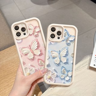 Ốp Lưng iPhone Camera Viền Cao Bướm Hoa Mềm Chống Sốc, Cao Cấp - iP 6/7/8/X/XS/XR/11/12/13/14/15/16/17/Plus/Air/Pro/Max