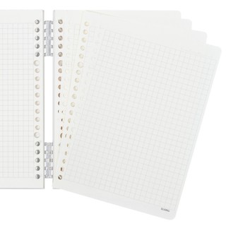 KLONG - Sổ Lite Binder Dash Caro bìa PP còng nhựa 2 đầu A5 120 trang 100/76; MS: 804 ♥
