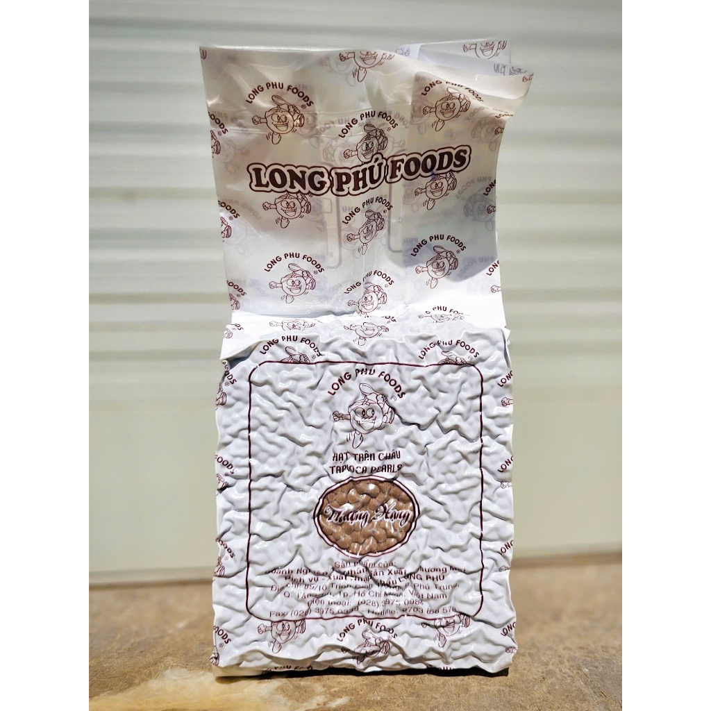 Trân châu mini đường đen thượng hạng LONG PHÚ có vị ngọt gói 1kg