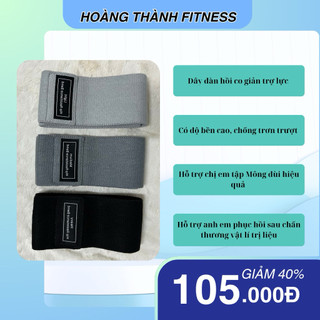 Dây Miniband Vải Tập Chân Mông Đùi, Giản Cơ Chính Hãng Phù Hợp Với Nhiều Lứa Tuổi Giới Tính
