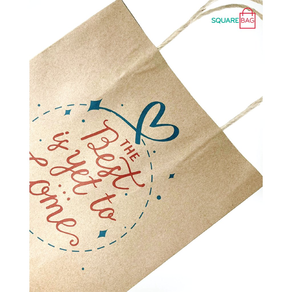 TÚI KRAFT NÂU NEWBORN TRẺ SƠ SINH THÔI NÔI. COMBO 10 TÚI. MÃ SBT039