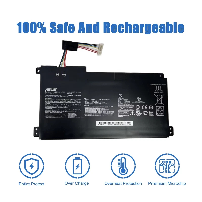 Pin Laptop Asus Vivobook E410M E410MA 14 E410 E410M E410MA E410K E410KA 15 E510 E510M E510MA E510K E510KA