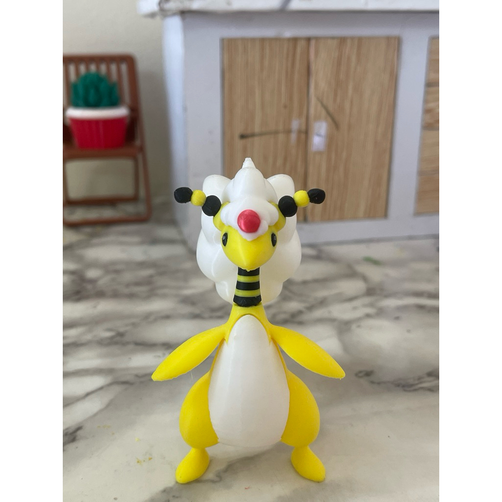 Mô hình 3D Pokemon Mega Ampharos / Denryu Cừu điện tiến hóa | Shopee ...