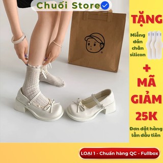 Giày lolita nữ da PU tổng hợp dệt vải đế cao su êm ái mềm mại thoải mái dễ chịu