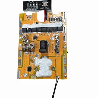 Mạch pin makita chân B+ B- mạch 120A sạc xả và bảo vệ pin makita 5s21v sử dụng 8 mofet có cảm biến quá tải