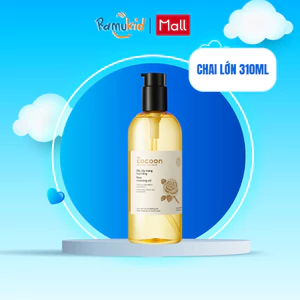 Dầu Tẩy Trang Chiết Xuất Hoa Hồng Cocoon 140ml/ 310ml - Làm sạch sâu lớp trang điểm, bụi bẩn và dầu thừa