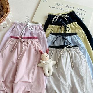 Q15-[tomnaukids] Quần gió nhăn cho bé gái size từ 9-36Kg