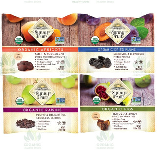 Trái cây sấy hữu cơ Sunny Fruit Organic Figs, Raisin, Apricot, Plums