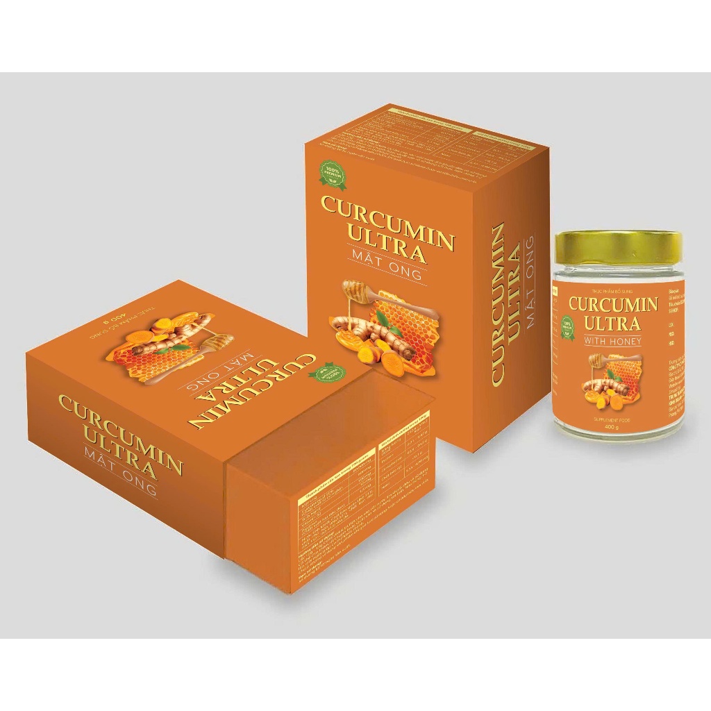 M01_ Cao Nghệ Curcumin Ultra With Honey Hộp 400g Người Lớn