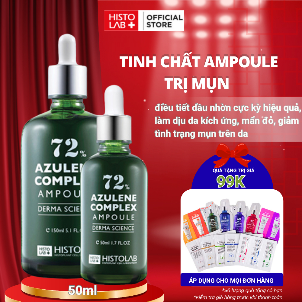 Tinh Chất Giảm Mụn HISTOLAB Azulene Complex Ampoule 72%, Serum kiểm ...