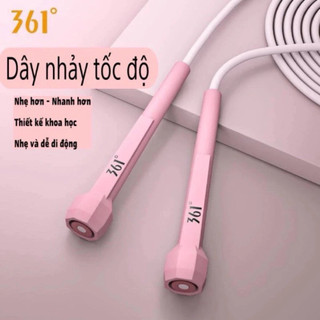 Dây nhảy 361 tập giảm cân, thiết kế chống rối, chống mòn, tăng cường thể lực và sự bền bỉ của cơ thể